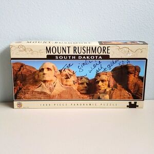 Mt. Rushmore 1000pc jigsaw puzzle Sealed